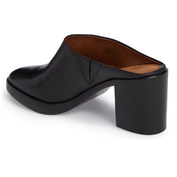 FRYE Joan Campus Platform Mule Size 9.5 - Picture 2 of 6